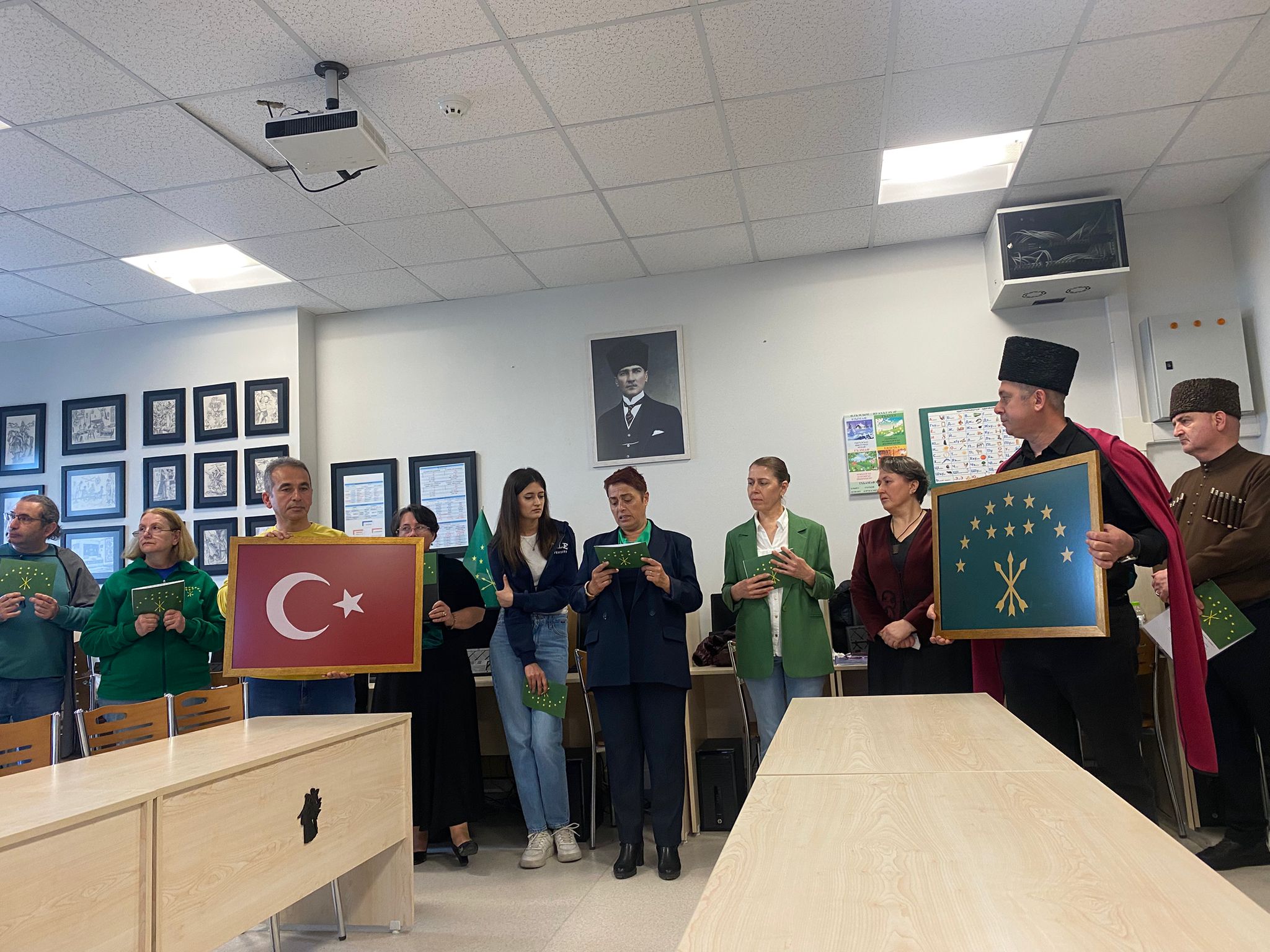 25 Nisan Adıge Bayrak Günü Kutlu Olsun!